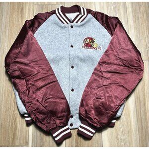 Vintage Chalk Line Fleece Satin Washington Redskins Jacket - Women Size XL